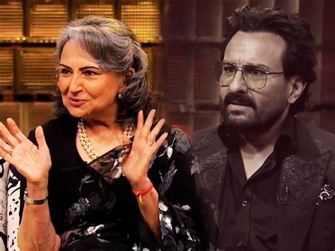 Saif Ali Khan Exposed Sharmila Tagore Reveals Embarrassing Stories In