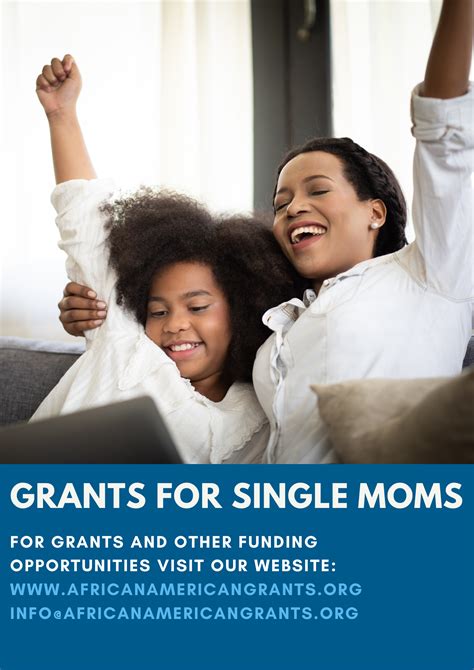 African American Grants 5 Comprehensive Grants Single Moms Are