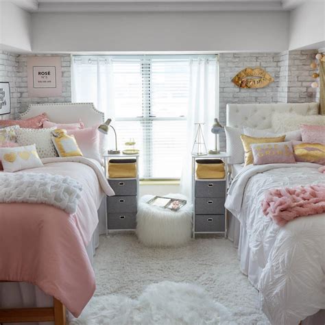 40 Dorm Room Ideas Two Beds