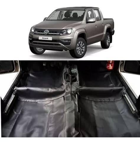 Tapete Verniz Assoalho Preto Fosco Vw Amarok 2020 2021 2022