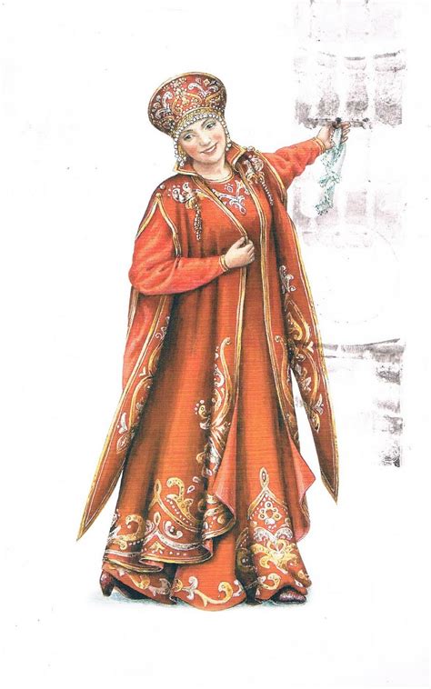 Postcards from around the world!: 0001 - Russian Folk Costume