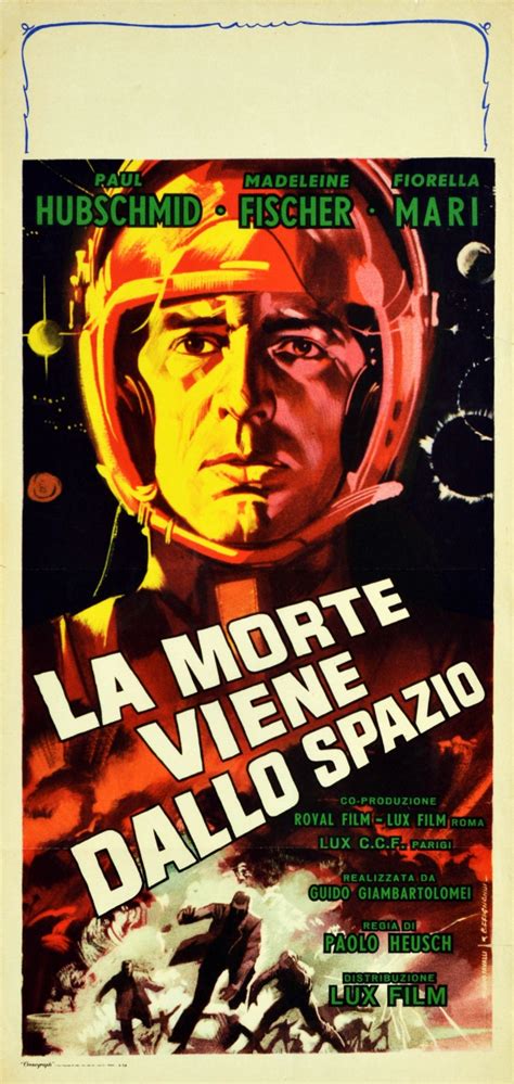 Original Vintage Posters Cinema Posters La Morte Viene Dallo