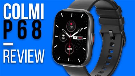 Smartwatch COLMI P68 Unboxing Review ÓTIMO AMOLED BOM ACABAMENTO e