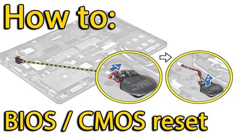 Reset BIOS Settings HP EliteBook 8440p CMOS Battery Replacement YouTube