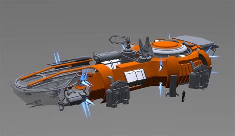 Artstation Proteus X Shuttle Continuing To Craft The Shuttle