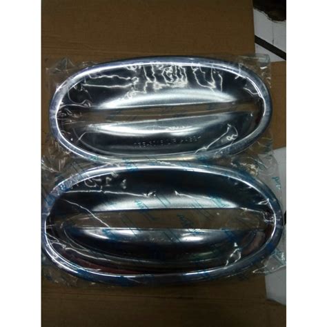 Jual Etios Outer Handle Cover Chrome Bingkai Pintu Mangkok Pintu