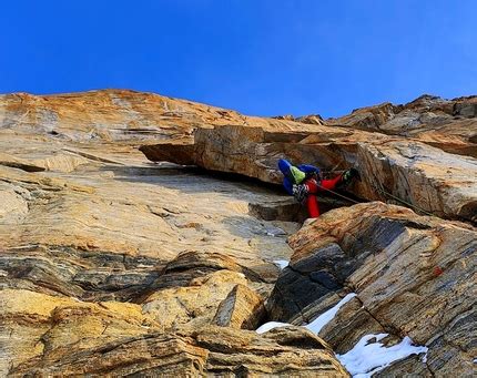 First ascent of Oqatssut Wall in Greenland by Paweł Hałdaś Marcin