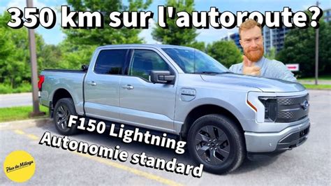 Ford F Lightning Autonomie Standard Consommation Sur Autoroute