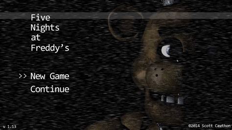 So Uh I Recreated The Fnaf1 Title Screen R Fivenightsatfreddys