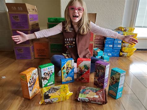 Girl Scout Cookies Box