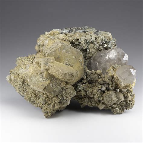 Siderite With Quartz Arsenopyrite Minerals For Sale