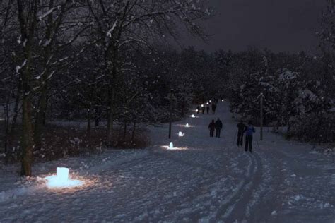 Candle Light Hike Ski Parking Voucher Required Friends Of