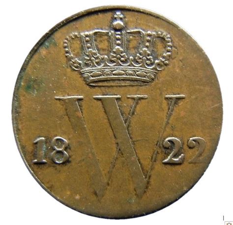 Pays Bas Willem I 1813 1840 1 2 Cent 1822 Brussel Catawiki