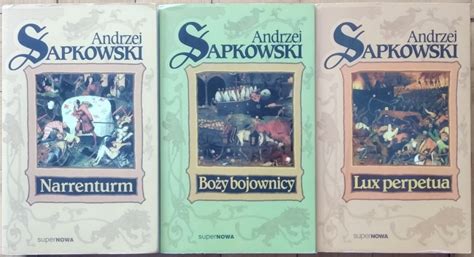 Andrzej Sapkowski Trylogia Husycka Komplet