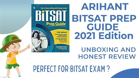 Arihant Bitsat Prep Guide Book Review Youtube