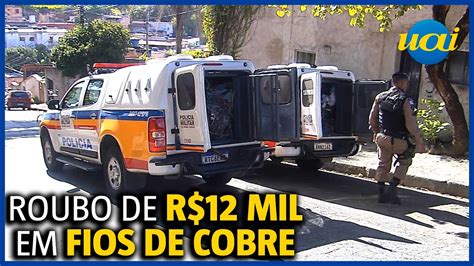 Homem é Preso Com Mais De 300kg De Fios De Cobre Em Bh Vídeo Dailymotion