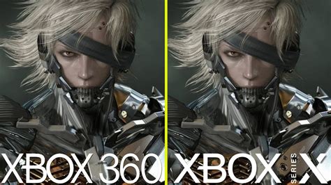 Metal Gear Rising Revengeance Xbox 360 Vs Xbox Series X Framerate Test