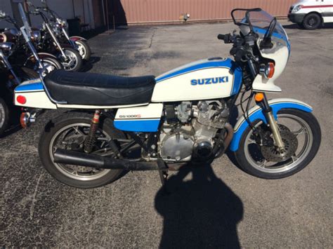 1979 Suzuki Gs1000 Wes Cooley Edition Low Miles Unrestored Gs 1000 S