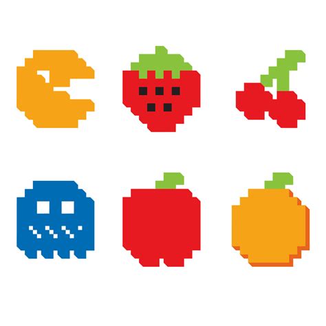 Pacman Fruit SVG Designs – MasterBundles