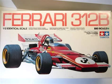 TAMIYA 1 12 SCALE Ferrari 312B F1 Model Kit New 12007 7000 Ickx