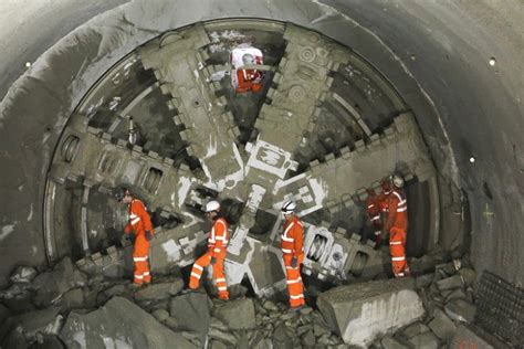 26 miles of tunnel completed for Crossrail link