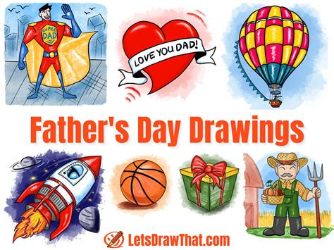 Drawling Ideas Happy Fathers Day Fathers Day Drawing