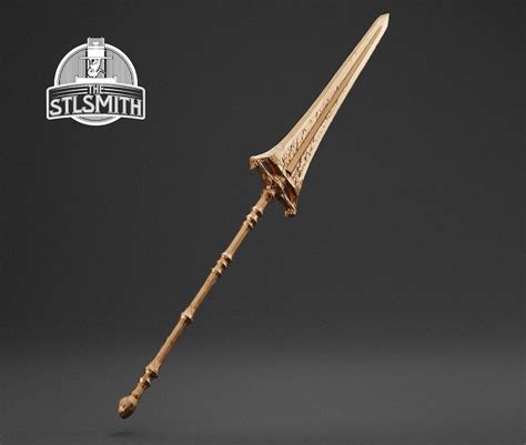 Dragonslayer Swordspear Dark Souls 3 STL Digital Model 3D Print Cosplay