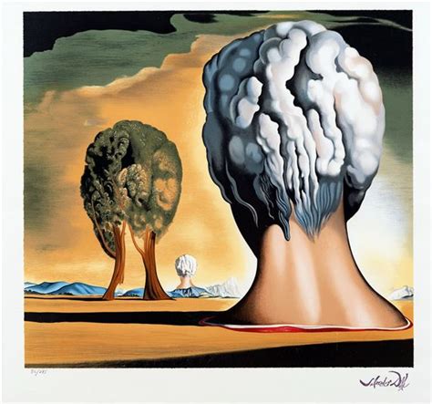 Salvador Dalí The Three Sphinxes on Bikini Island 1987 MutualArt