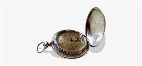 Victorian Gold Open Pocket Watch Pocket Watch Transparent Background