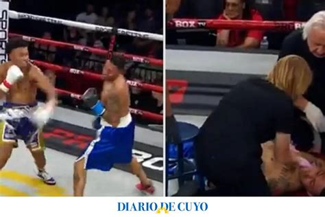 Un Boxeador Argentino Sufrió Un Brutal Nocaut En Eeuu Y Tuvo Que