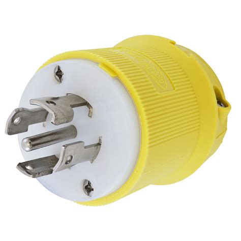 Watertight Devices Twist Lock Plug 20A Phase WYE 50 OFF