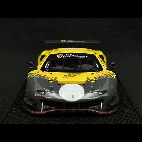 Ferrari 488 GT Modificata 2020 Jaune Gris 1 43 BBR Models BBRC255