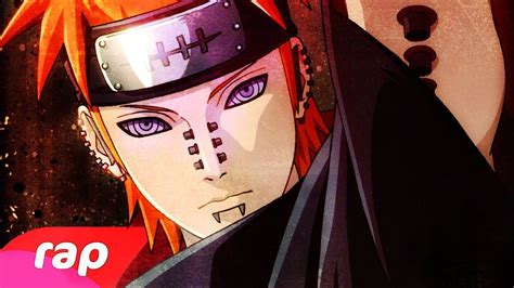 Rap Do Nagato Pain Naruto SHINRA TENSEI NERD HITS YouTube