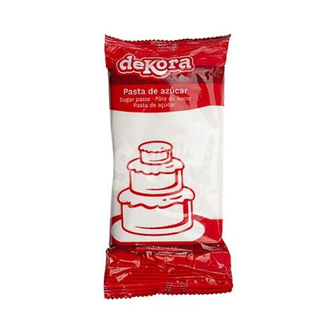 Dekora Dekora Pasta de azúcar blanco 250 g 250 g