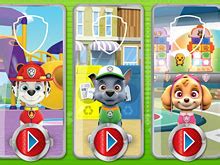 PAW Patrol games - online free cartoon games