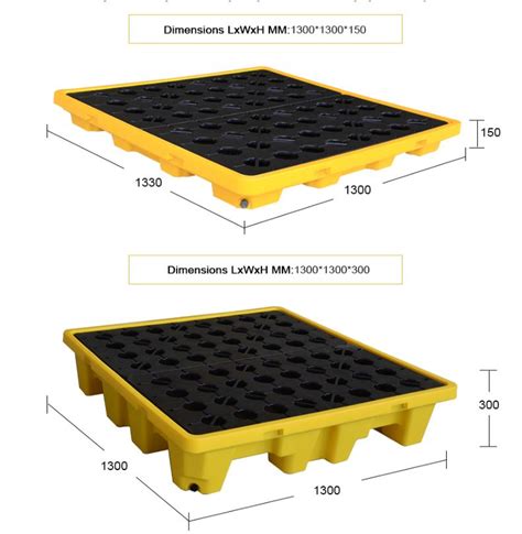 4-drum Spill Pallet Pallets Manufacturers & Factory - Price - Enlightening Plast