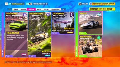 Forza Horizon 5 Festival Playlist Events And Rewards Revealed June 30