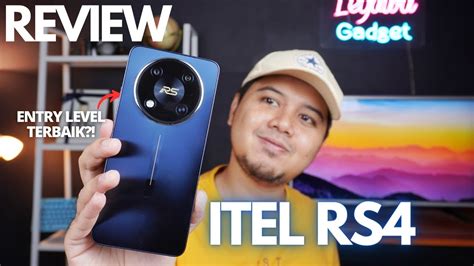 CUMA 1 6JTAN AJA REVIEW LENGKAP Itel RS4 Indonesia Entry Level