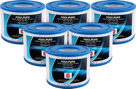 Pack Poolpure Type Vi Spa And Hot Tub Filter Replaces E Lay Z