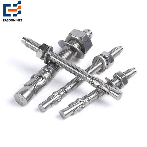 Stainless Steel Expansion Bolt Hdg Wedge Anchor Bolt And Nut