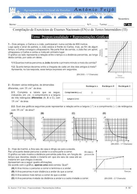 PDF Tema Proporcionalidade Representações Gráficasaaa lusoaloja