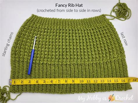 Beginner Ribbed Hat Free Crochet Pattern And Video Tutorial Artofit