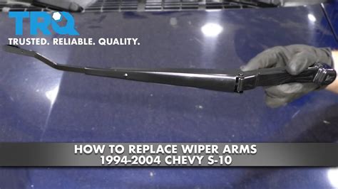 How To Replace Wiper Arms Chevy S Youtube