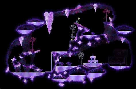 Steam Community My Finished Aether Build Terraria House Ideas