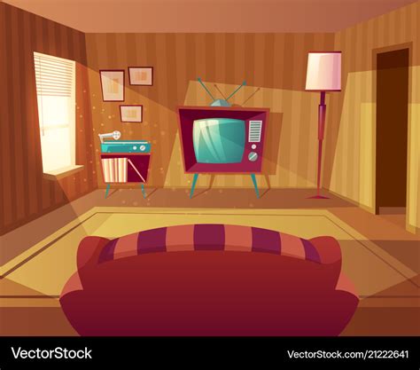 Living Room Images Cartoon ~ Room Vector Living Clipart Vectors ...