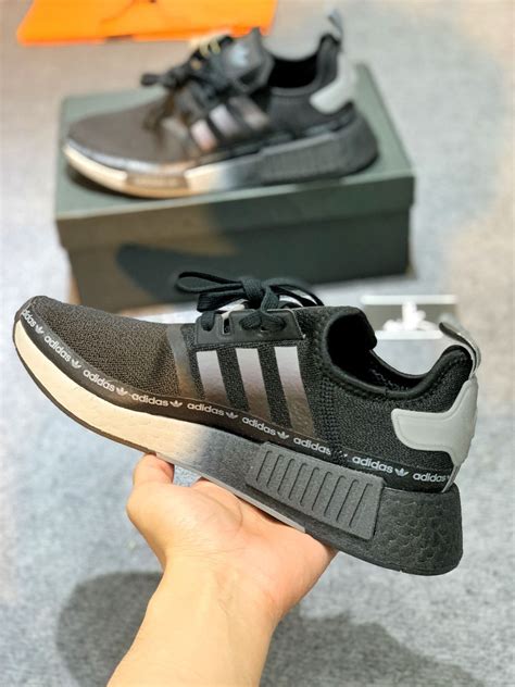 GX9298 NMD R1 Black Grey Weirdkos Sneakers