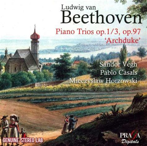 Piano Trios Op Op Archduke By Ludwig Van Beethoven S Ndor