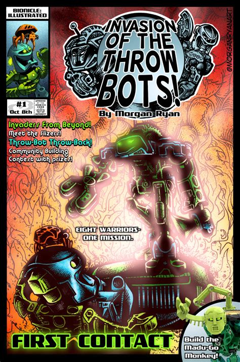 Bionicle Invasion Of The Throwbots First Contact Fan Zine