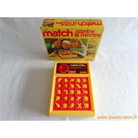 Match Contre La Montre Jeu Gay Play Jouets R Tro Jeux De Soci T Figurines Et Objets
