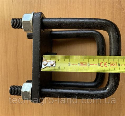 Купить Кронштейн 60х60 крепление стойки пружинной культиватора Bomet ...